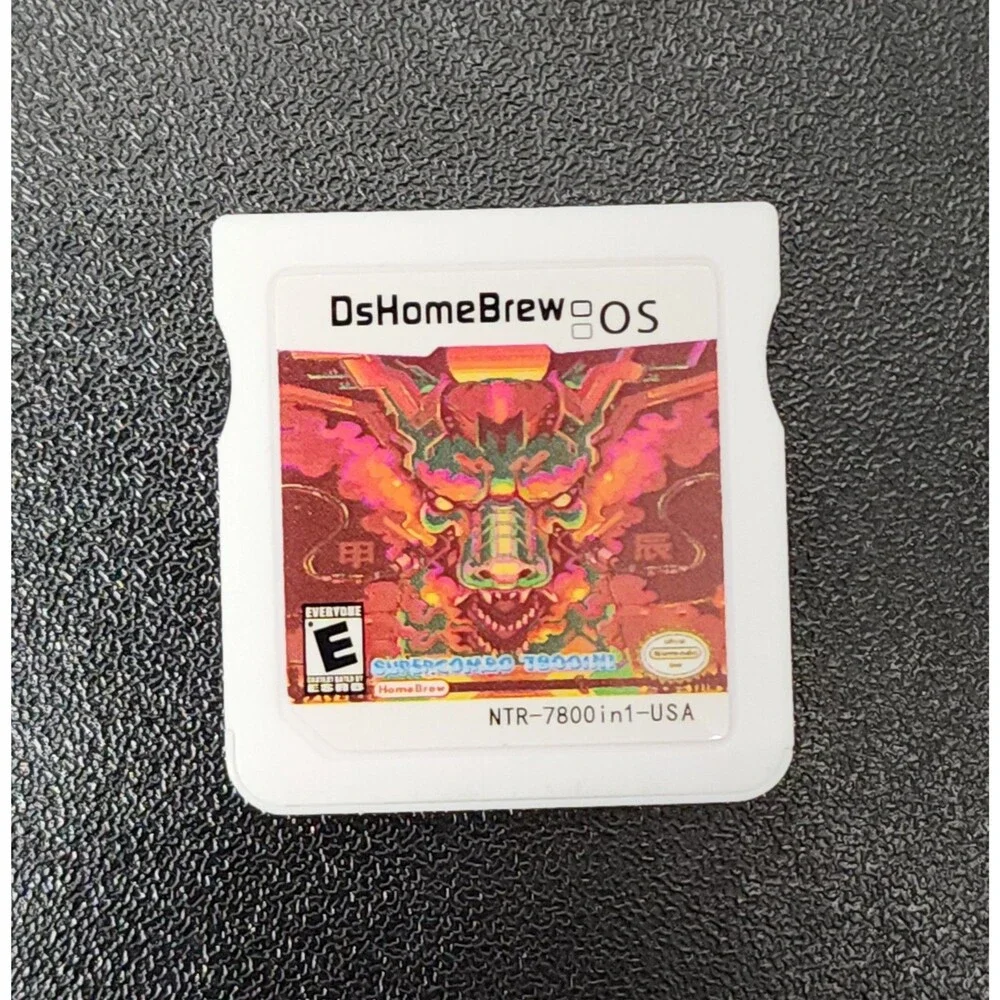 7800 in 1 Video Game Cart Console Cartridge For Nintendo DS SNES 3DS GBA GBC